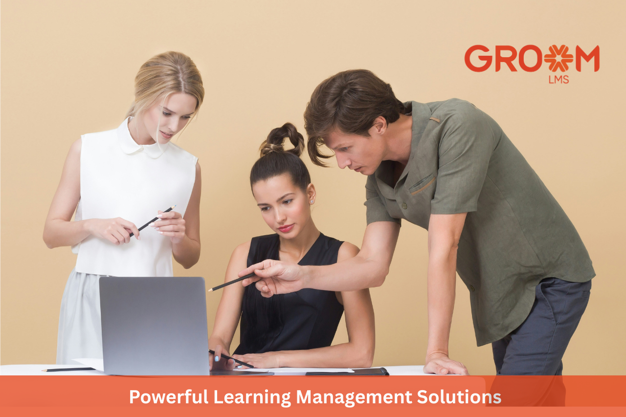 Powerful learning management systems for businesses and educational institutions: GroomLMS