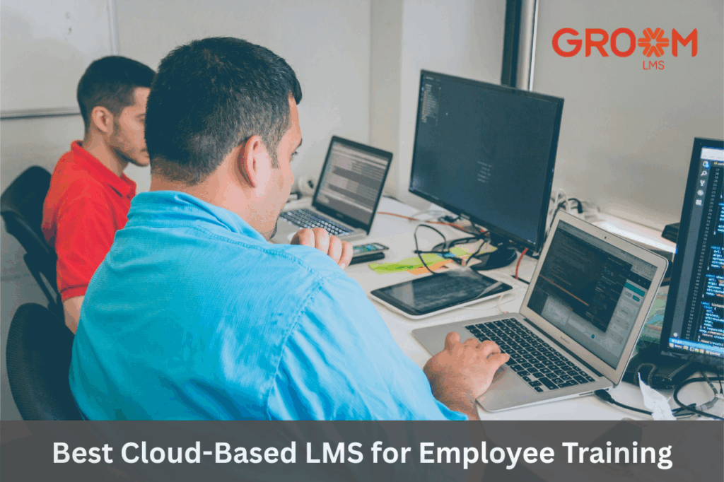 Best cloud-based LMS for employee training in India: GroomLMS