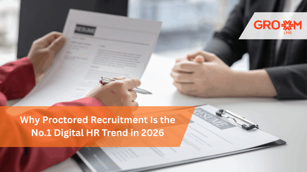 Proctored recruitment platform for secure online hiring assessments