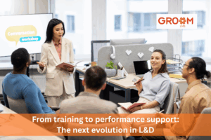 Learning and development workshop for employee training and performance support
