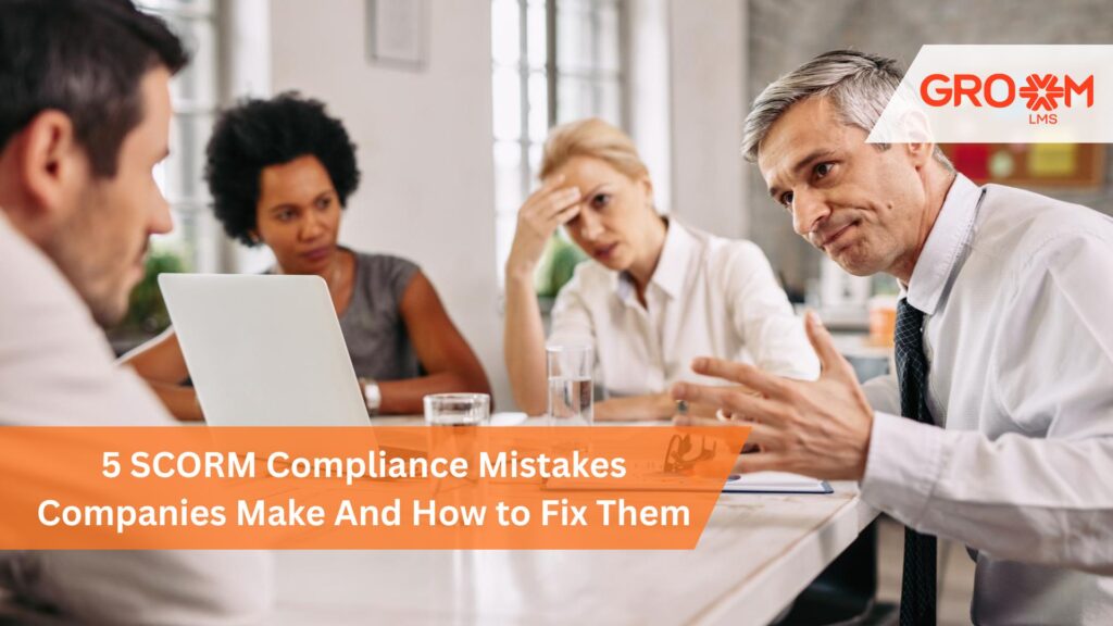 SCORM compliance mistakes checklist for corporate LMS training