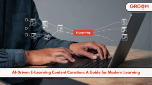 AI-driven e-learning content curation on a digital platform