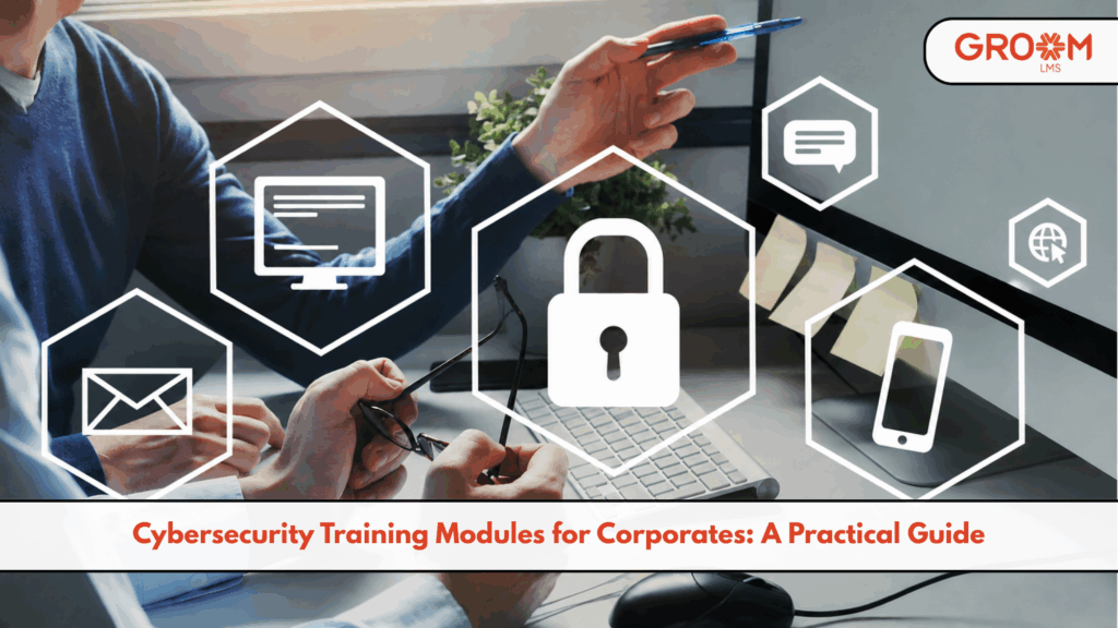 Cybersecurity training modules for corporate employees