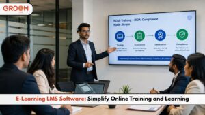 E-learning LMS software for online training management