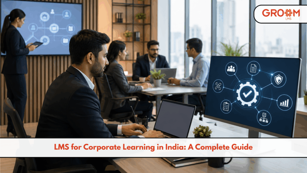 LMS platform for corporate employee learning in India