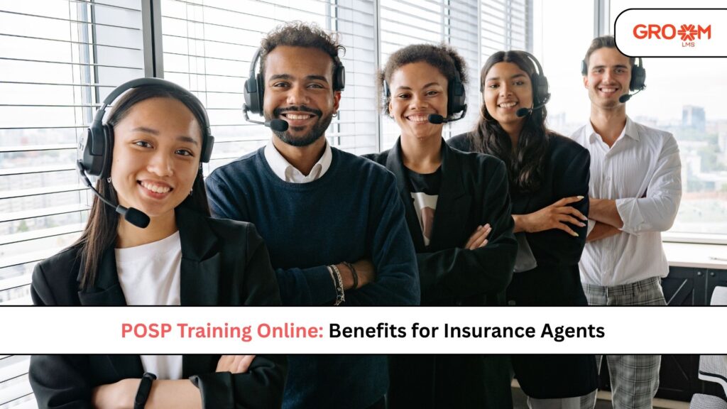 POSP training online for insurance agents using a digital learning management system