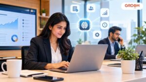AI-powered tools helping brokers manage operations efficiently.